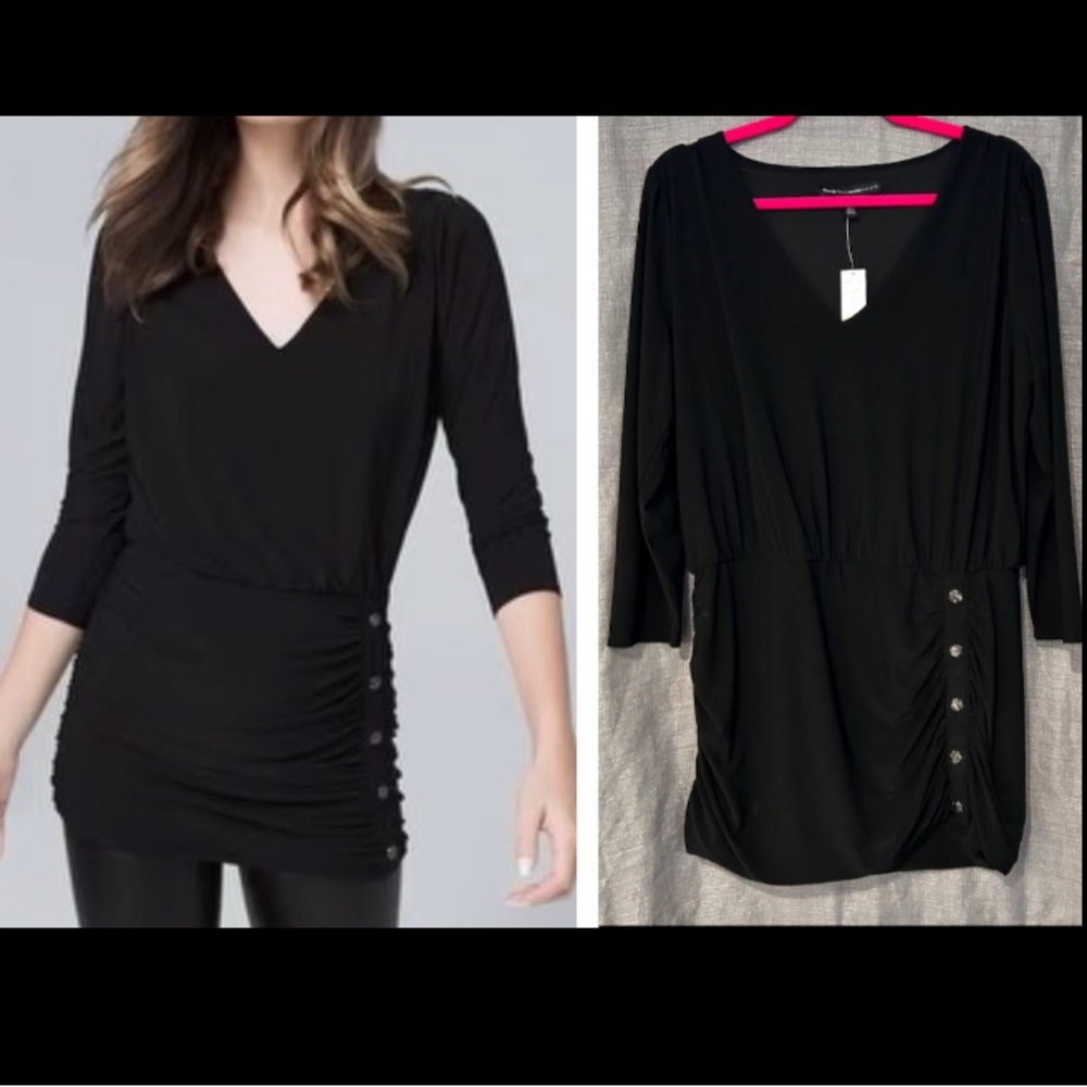 NWT WHBM Banded Bottom Tunic